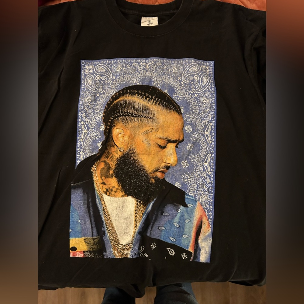 Nipsey Hussle tribute T shirt 2XL